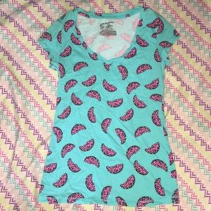 NO BO watermelon shirt